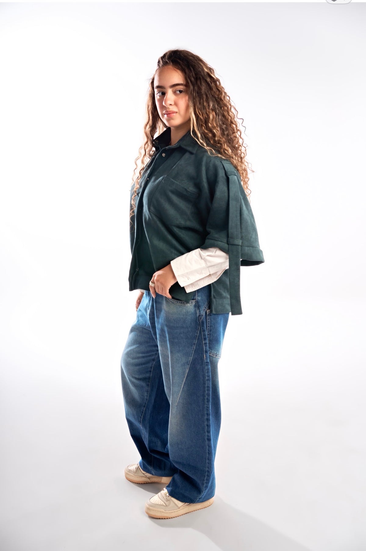 Suede shirt
