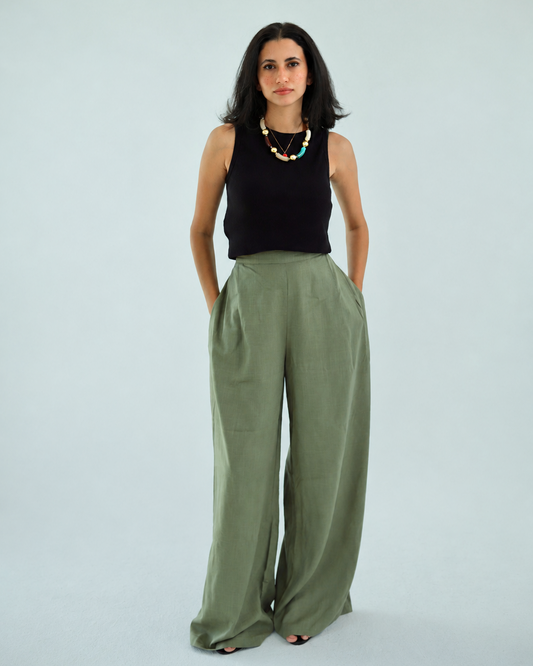 Pure Linen Pants