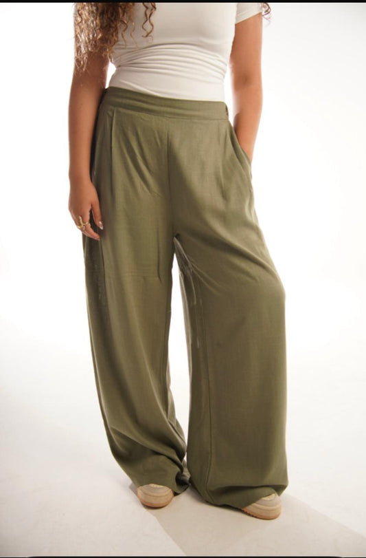 Pure Linen Pants