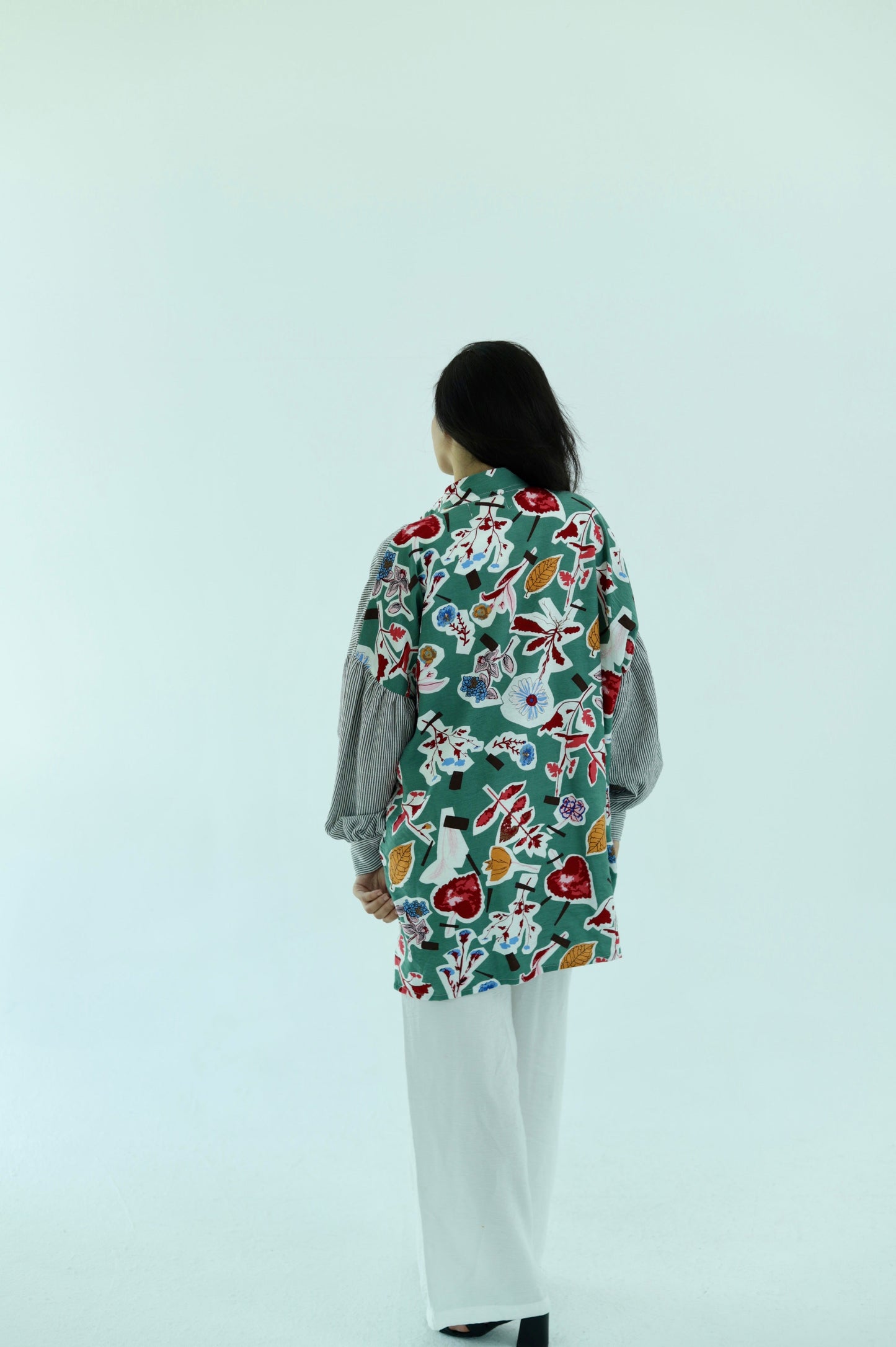 Linen Floral Shirt - photo 3