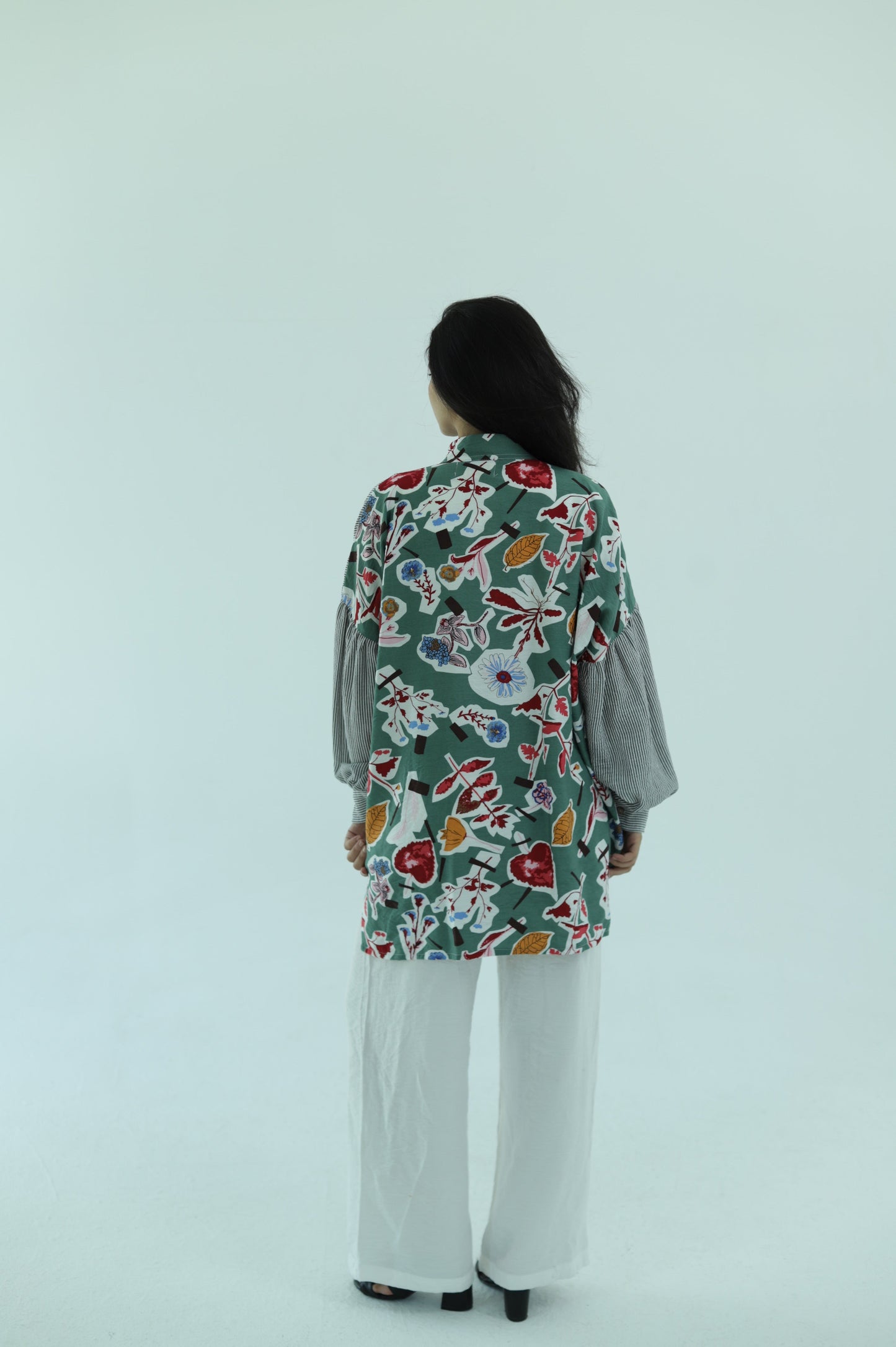 Linen Floral Shirt - photo 4