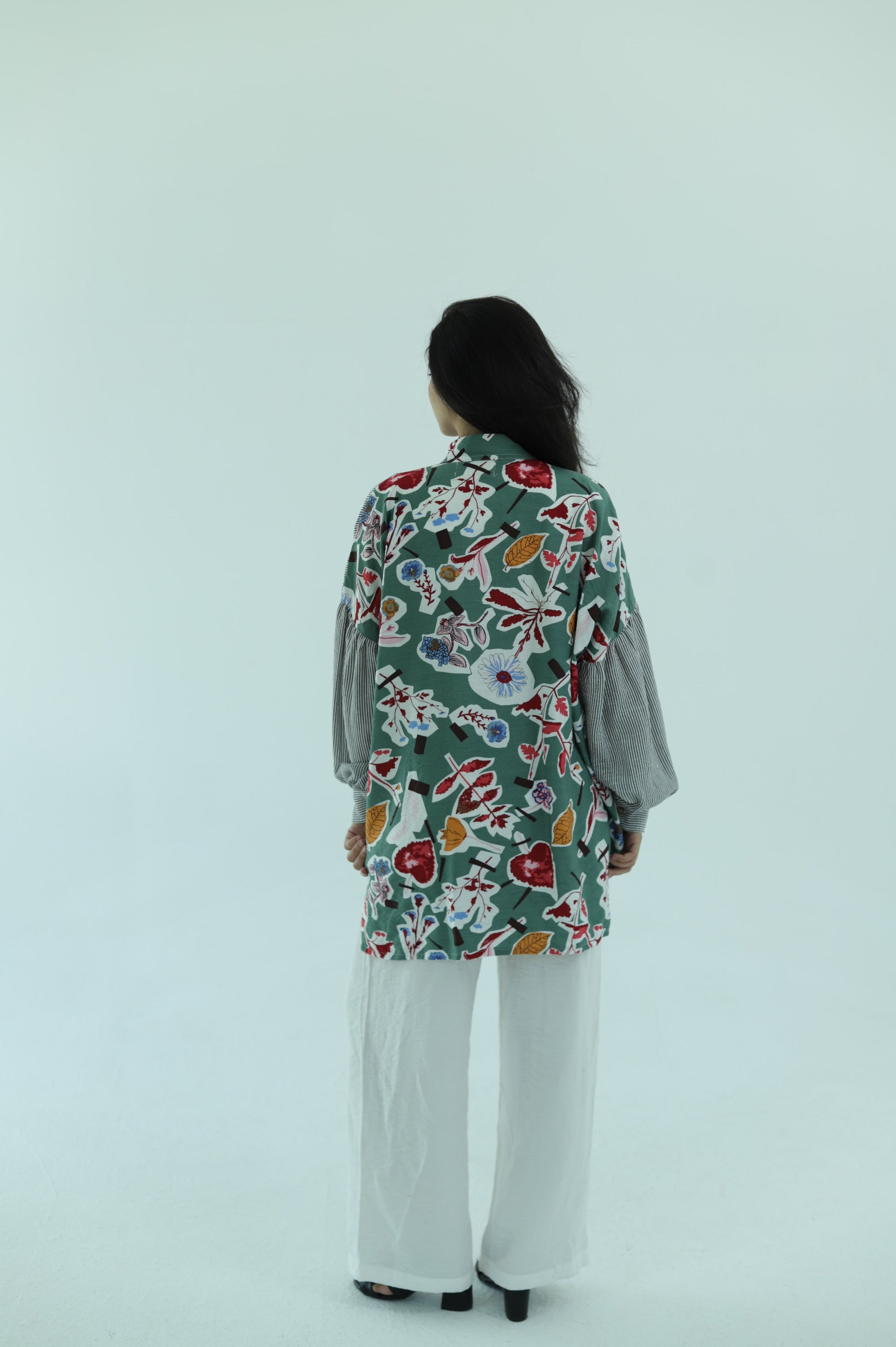 Linen Floral Shirt - photo 4