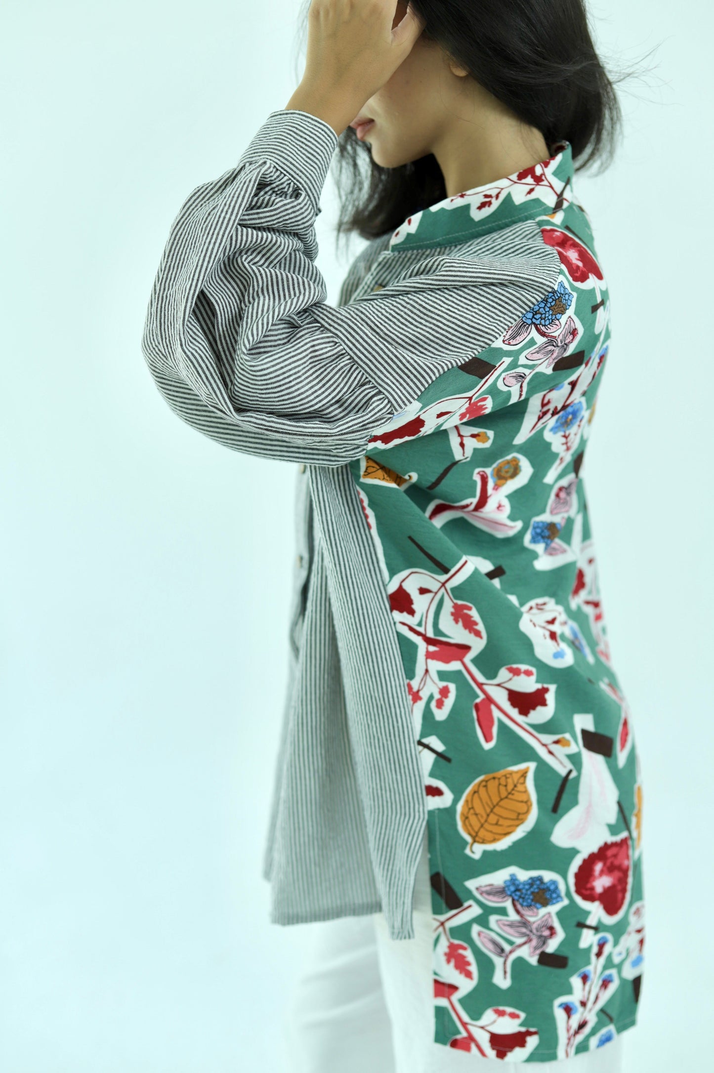 Linen Floral Shirt - photo 5