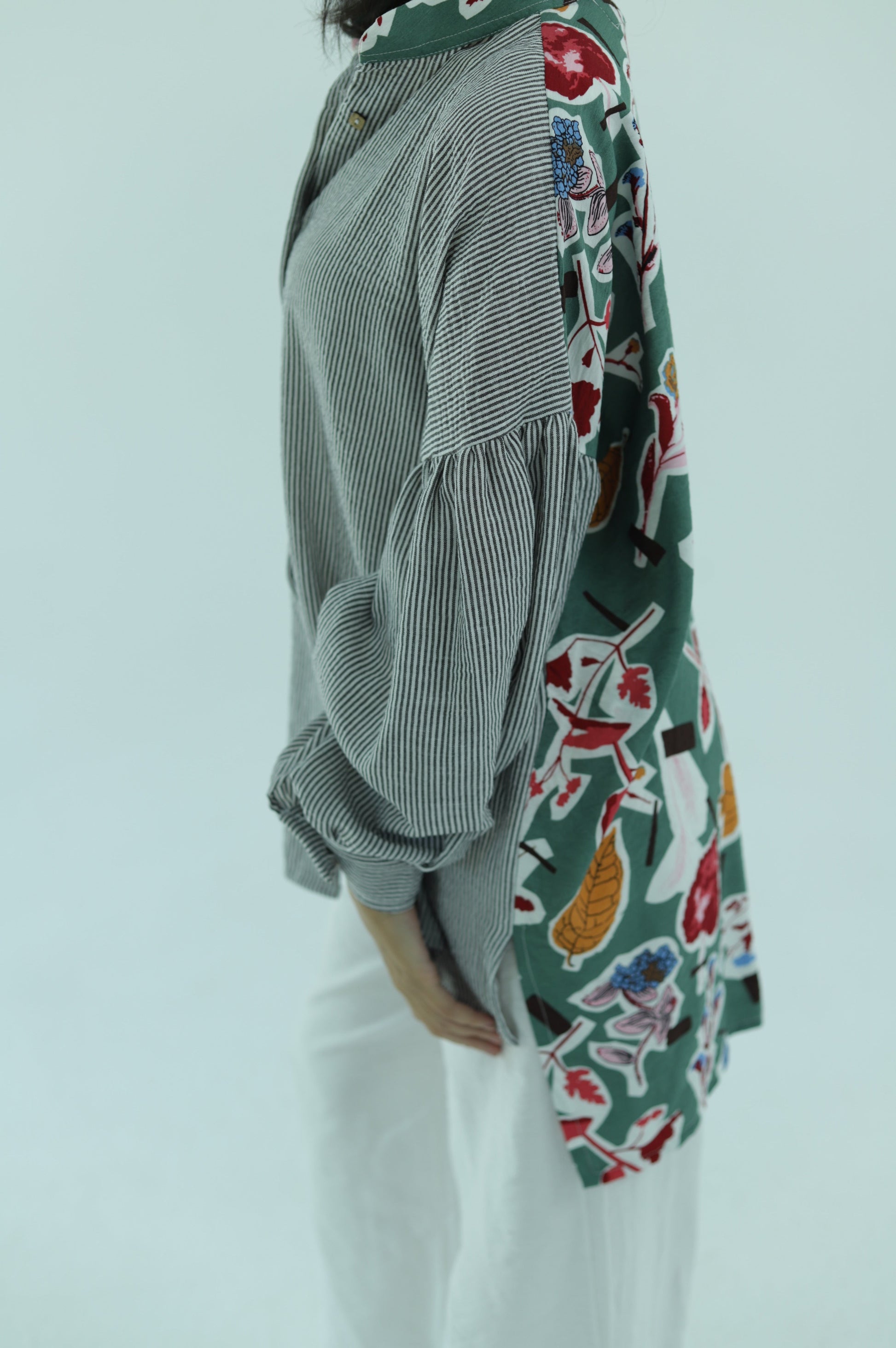 Linen Floral Shirt - photo 6