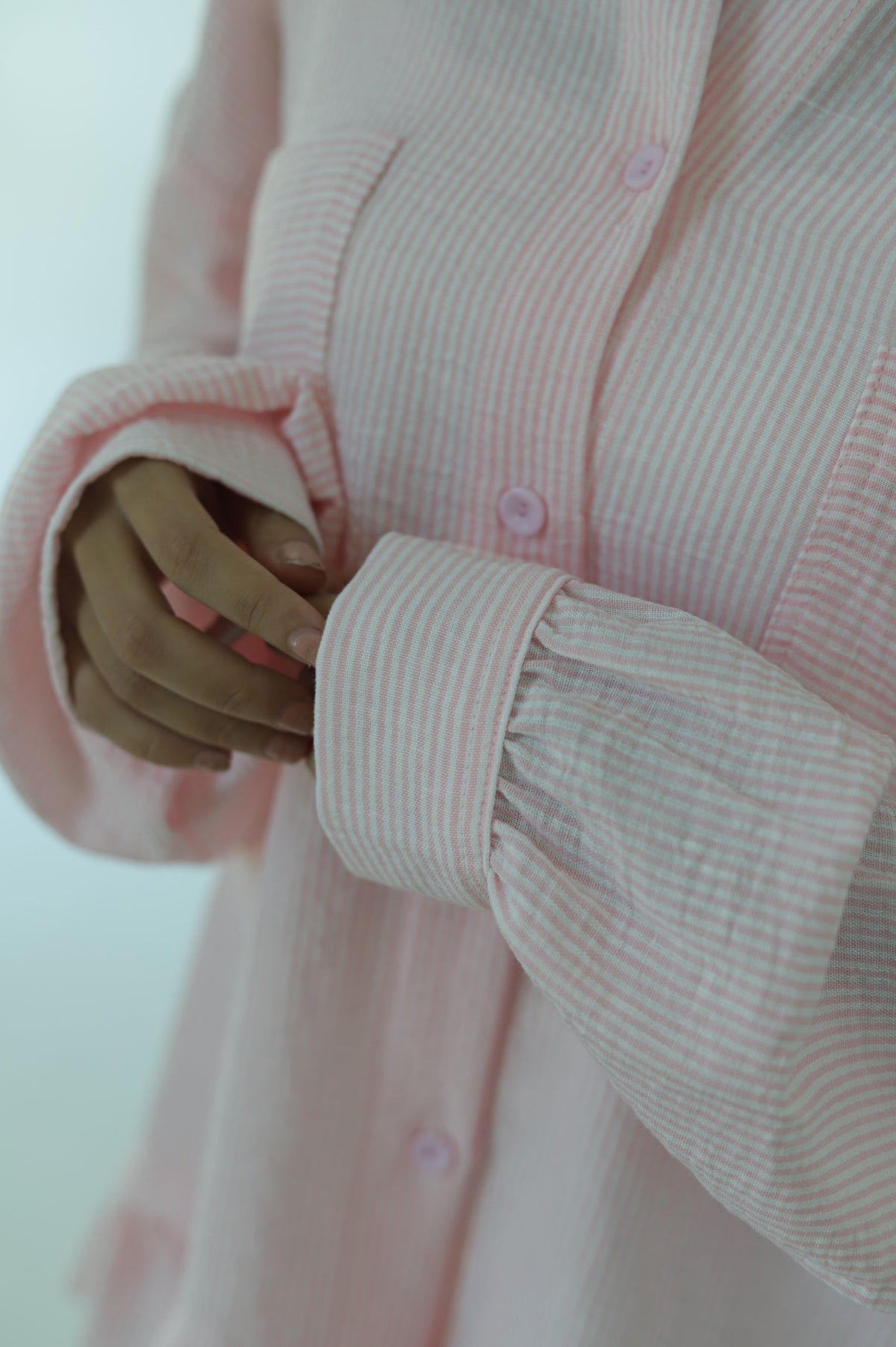 Linen Shirt - Pink
