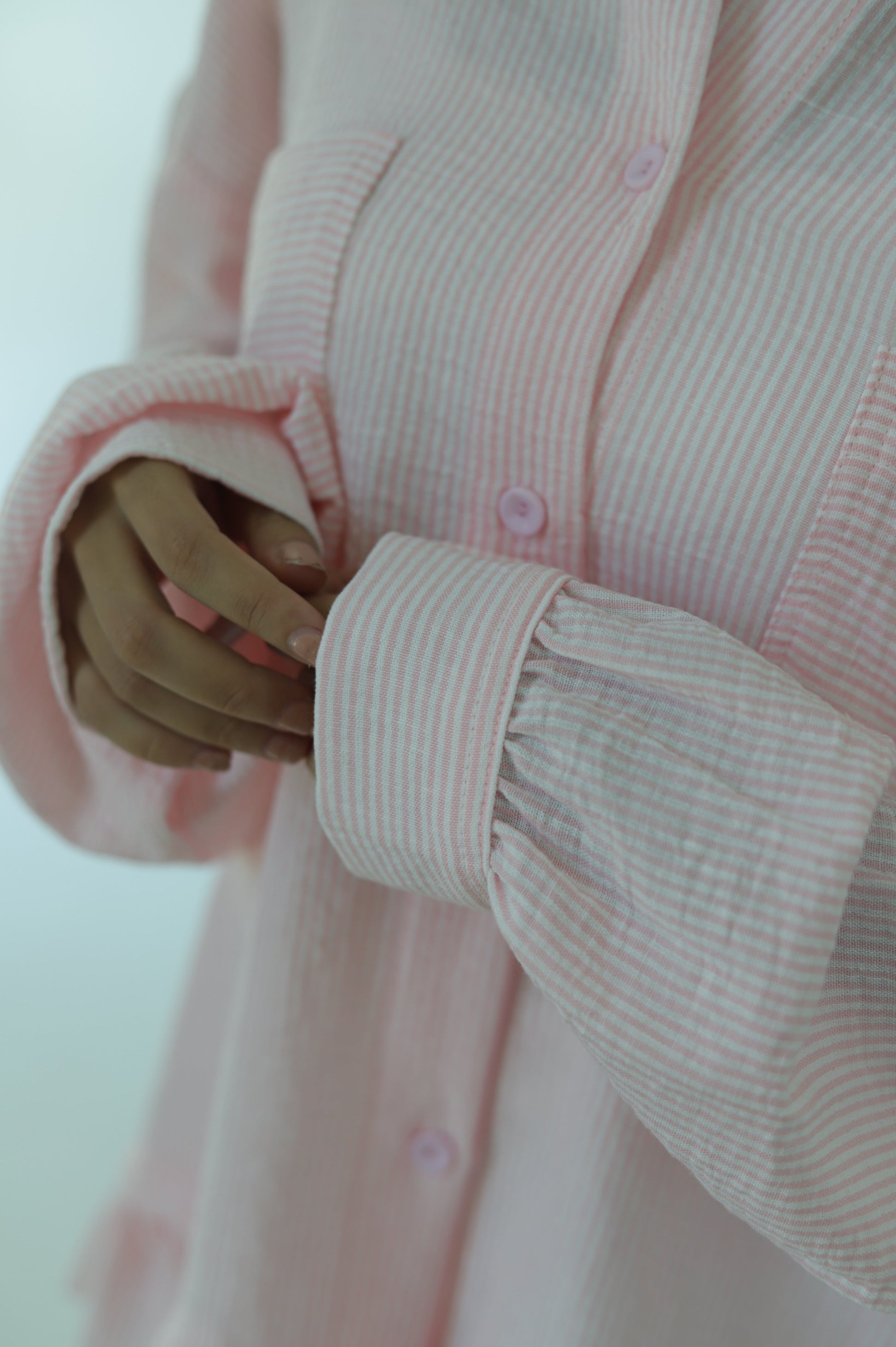 Linen Shirt - Pink